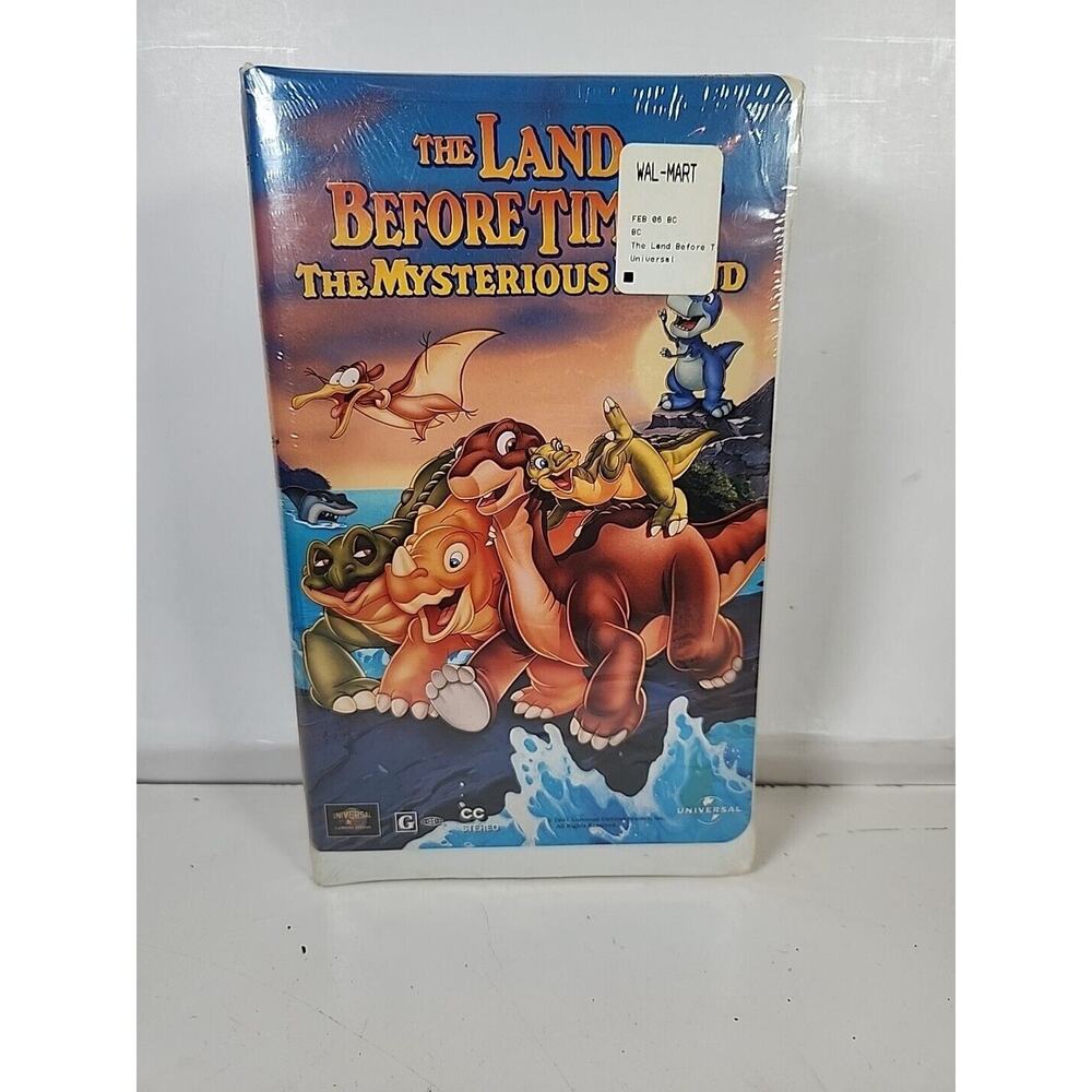 The Land Before Time V , New VHS ( The Mysterious Island )